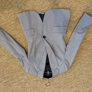 Gray Women's Blazer